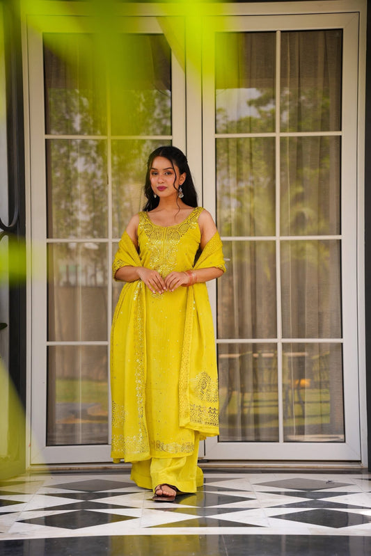 Lemon Luxe Kurta Set
