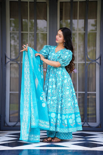 Luna Rae Cotton Suit Set