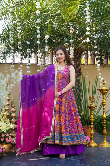 Nandika Vibrant Heavy Wedding Wear Suit Set
