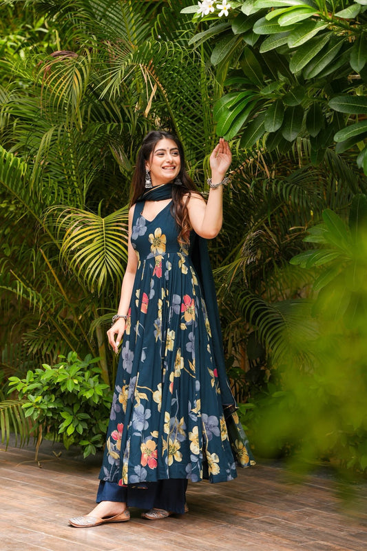 Botaniq Muse Rayon Suit Set