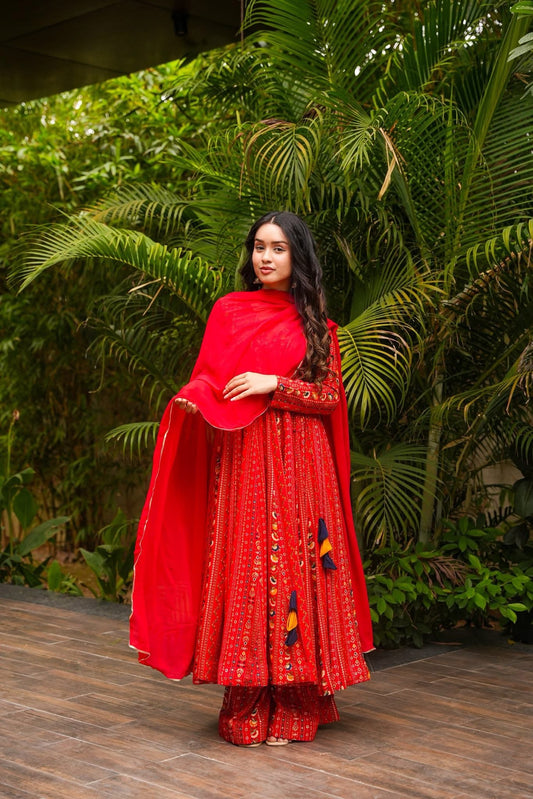 Elina Rayon Suit Set