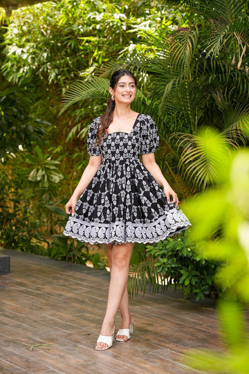 Zuri Bloom Cotton Dress