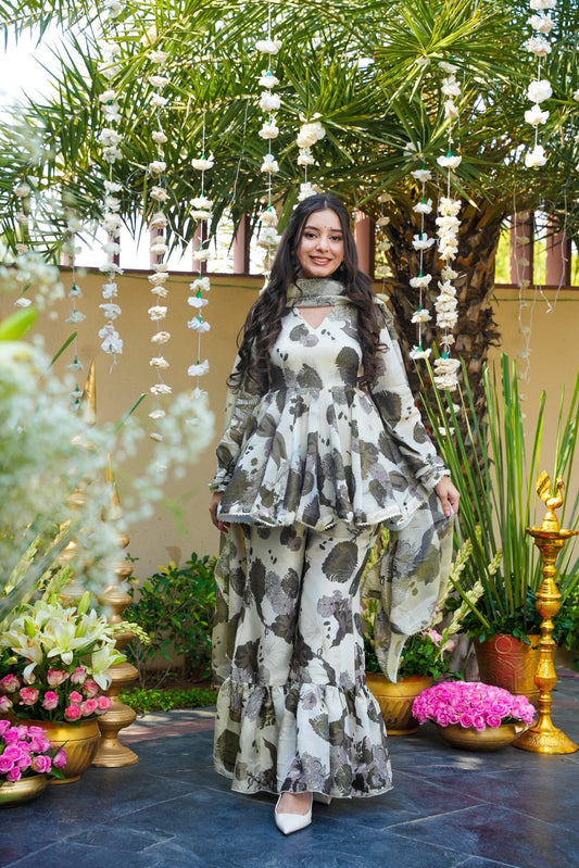 Moonshadow Cosmos Sharara Set