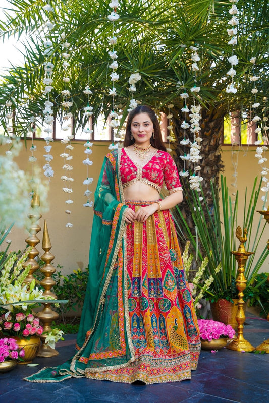 Aayatrang Wedding Wear Lehenga Set