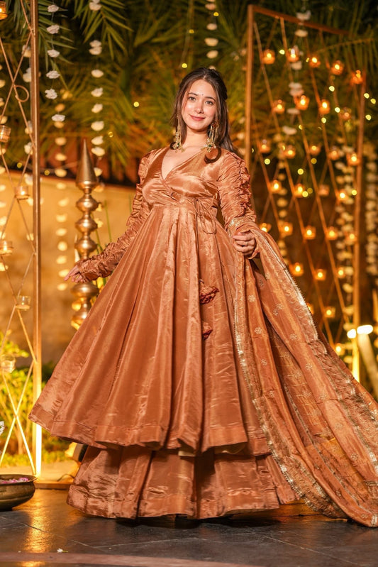 Pranavi Cosmos Anarkali Suit Set