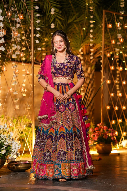 Rangqadam Noor Wedding Wear Lehenga Set