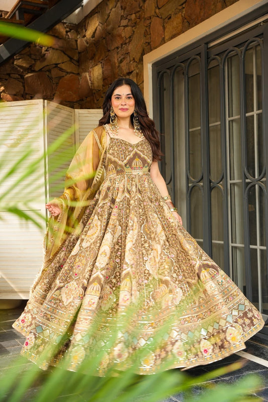 Shahi Adaa Heavy Maxi Set