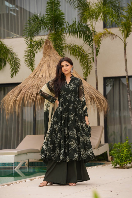 Reyani Organza Suit Set