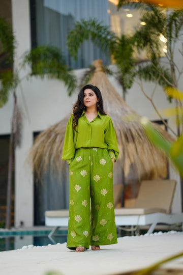 Edge pine green co-ord set