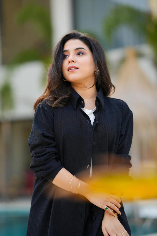 Winry black co-ord set