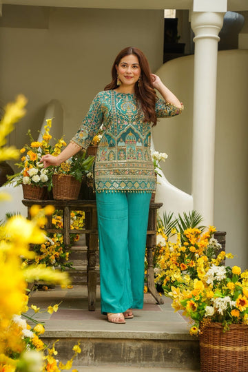 Halo Glint Heavy Festive Co-Ord Set