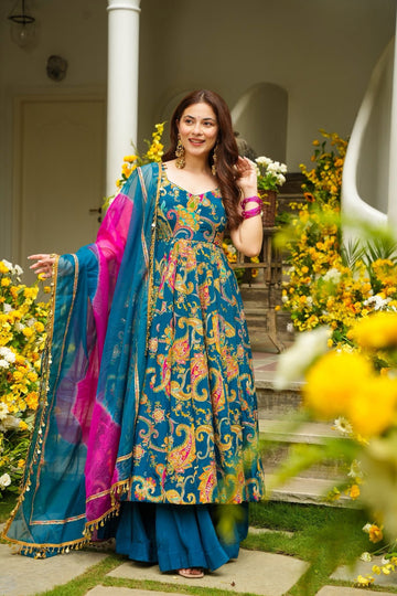 Bhumisha Embroidered Heavy Suit Set