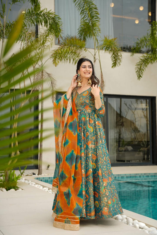 Saanjh Grace Maxi Set