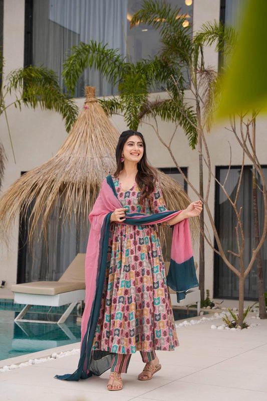 Nazneen Cotton Suit Set