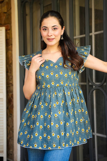 Willow Breeze Cotton Top