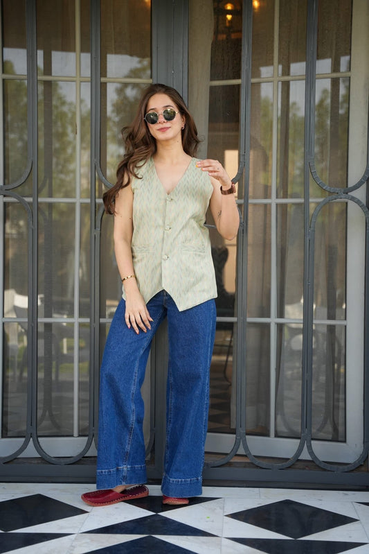 Soft Horizon Cotton Top