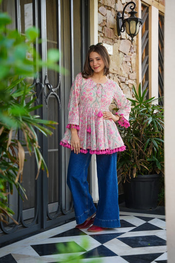 Velvet Breeze Cotton Top